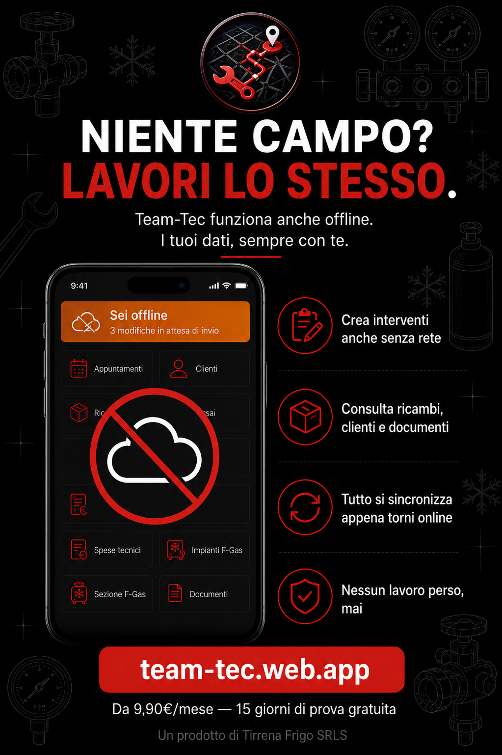 Team Tec funziona offline