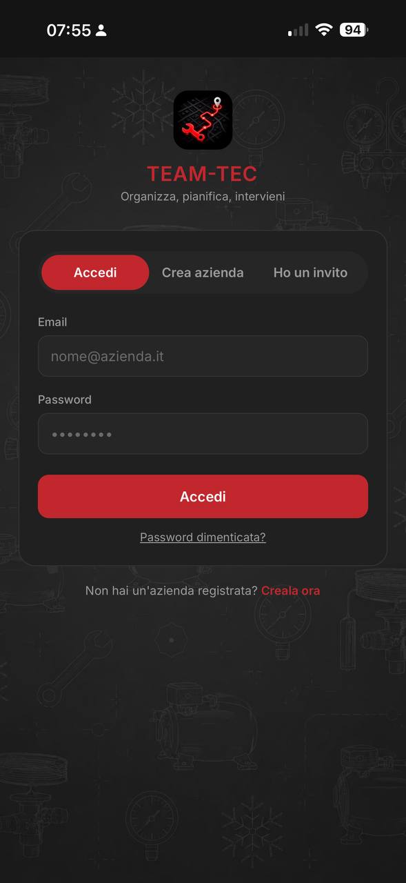 Accesso Team Tec